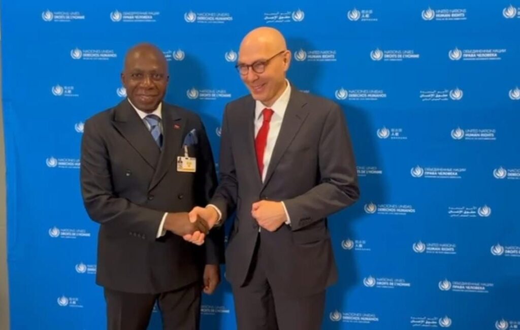 TÉTE ANTÓNIO ABORDA SITUAÇÃO DE DIREITOS HUMANOS COM ALTO COMISSÁRIO DA ONU